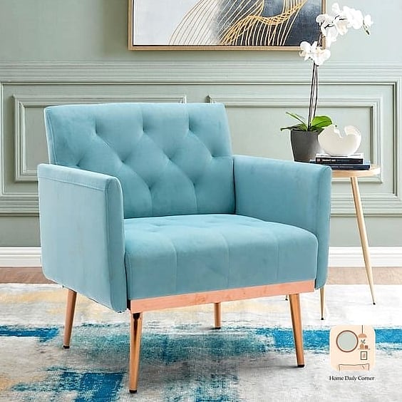 Add a Blue Accent Chair