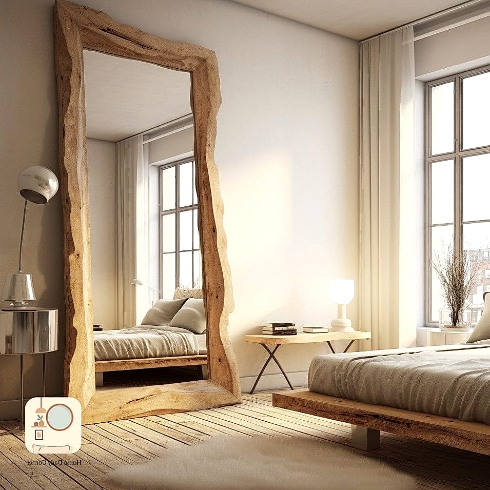 Add a Full-Length Mirror for Function and Light