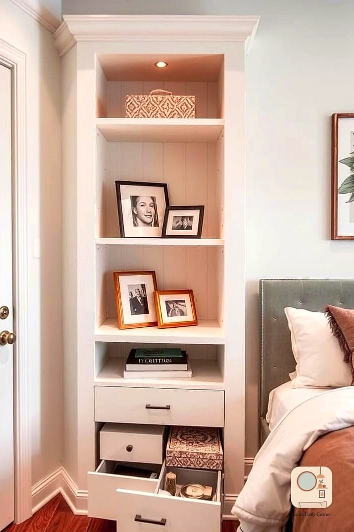Add Hidden Storage with Decorative Boxes