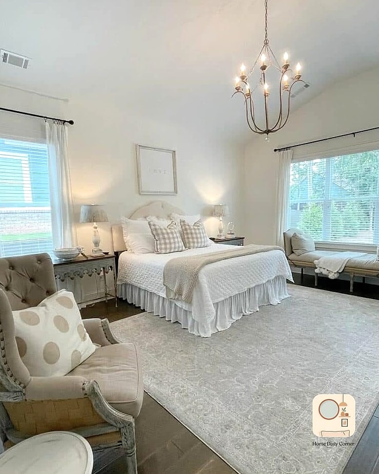 Adding a Bench or Ottoman at the Foot of the Bed
