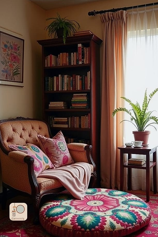 Add a Reading Nook With a Cushioned Window Seat