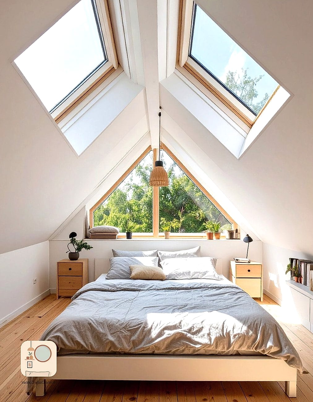 13 Attic Bedroom Ideas Designs That Maximize Style and Function 7 Add Skylights for Natural Light and Ventilation