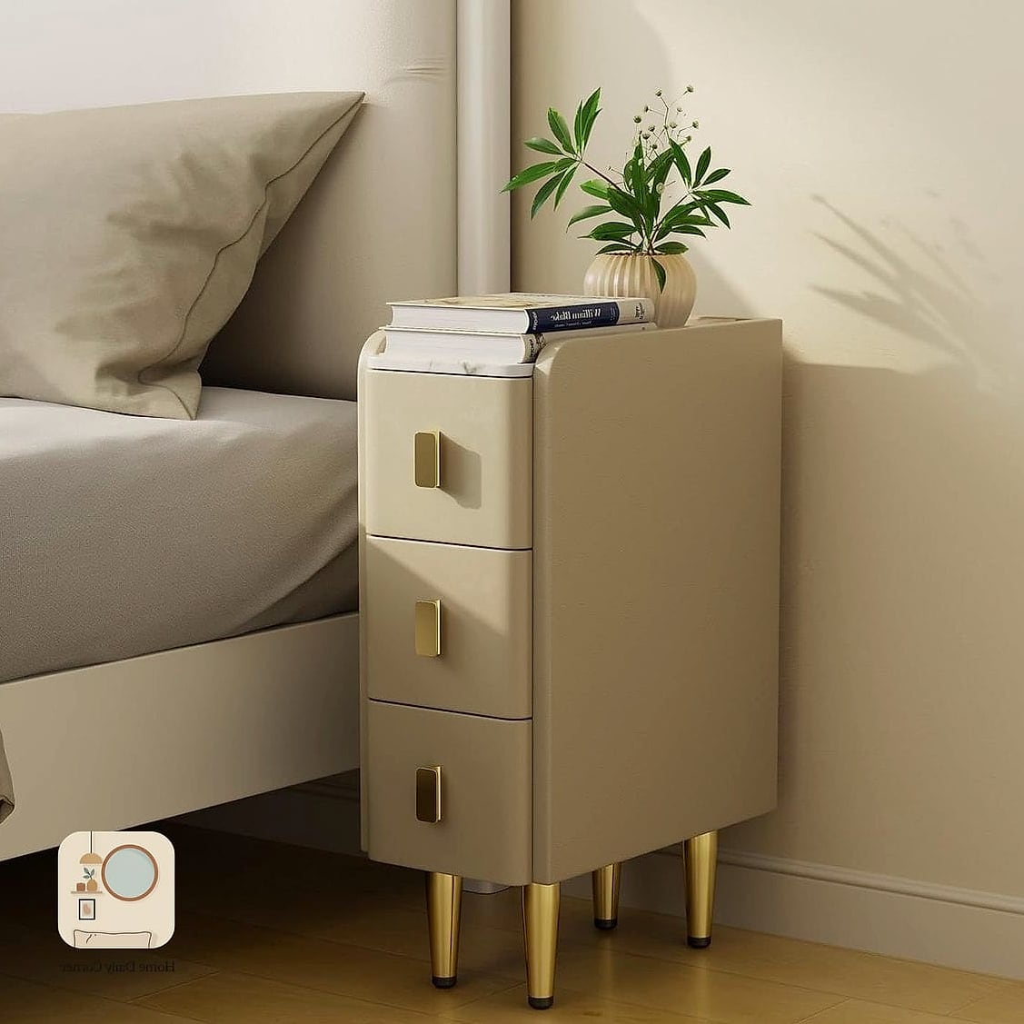 10 Bedroom Ideas For Small Rooms Ideas to Upgrade Your Home This Weekend 7 Add a Slim Nightstand or Floating Ledge