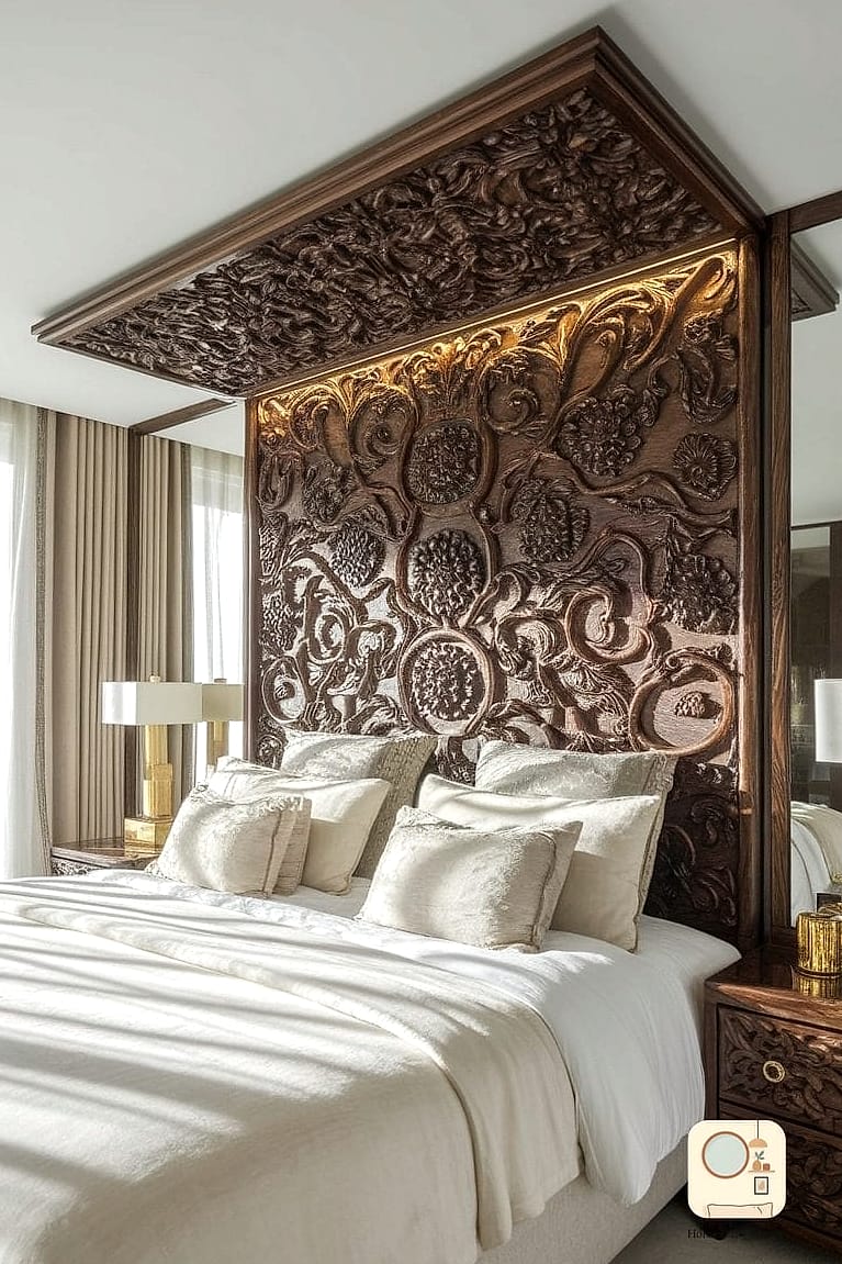 Add a Statement Headboard
