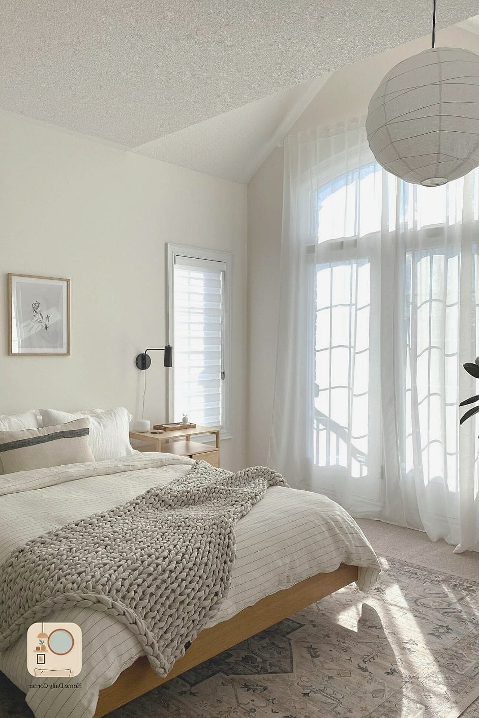 30 Cozy Bedroom Inspiration Boards You'll Want to Copy 16 All-White Airy Retreat