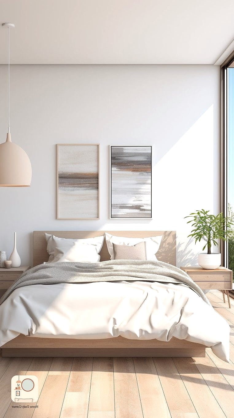 All-White Serene Bedroom