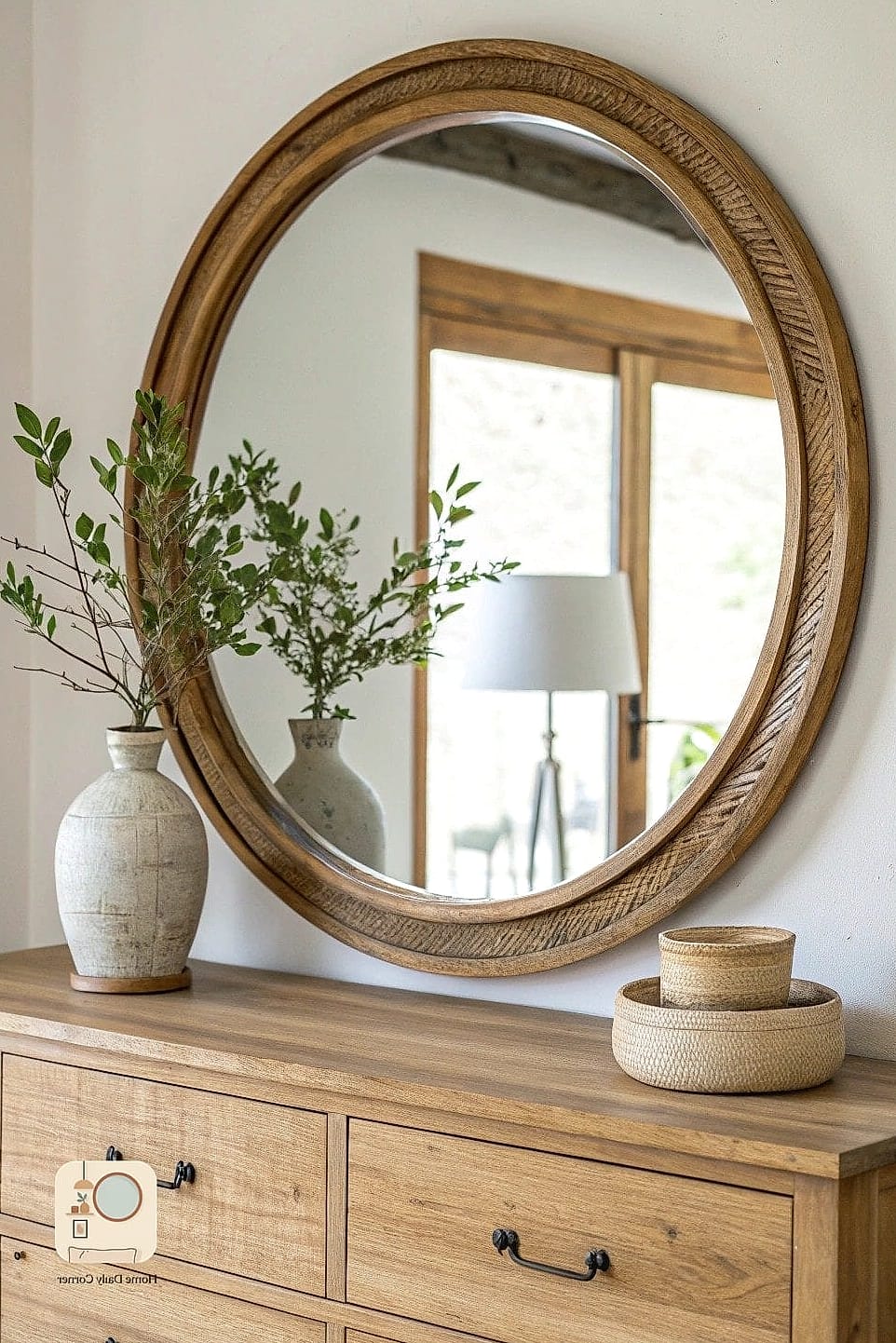 Anchor It With a Mirror or Framed Art