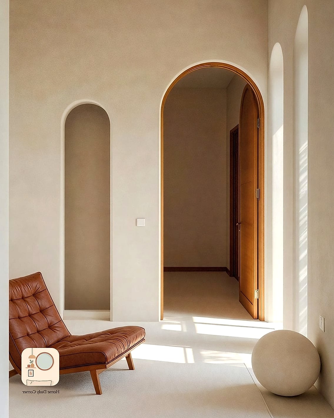 Arched Doorway or Nook Detail
