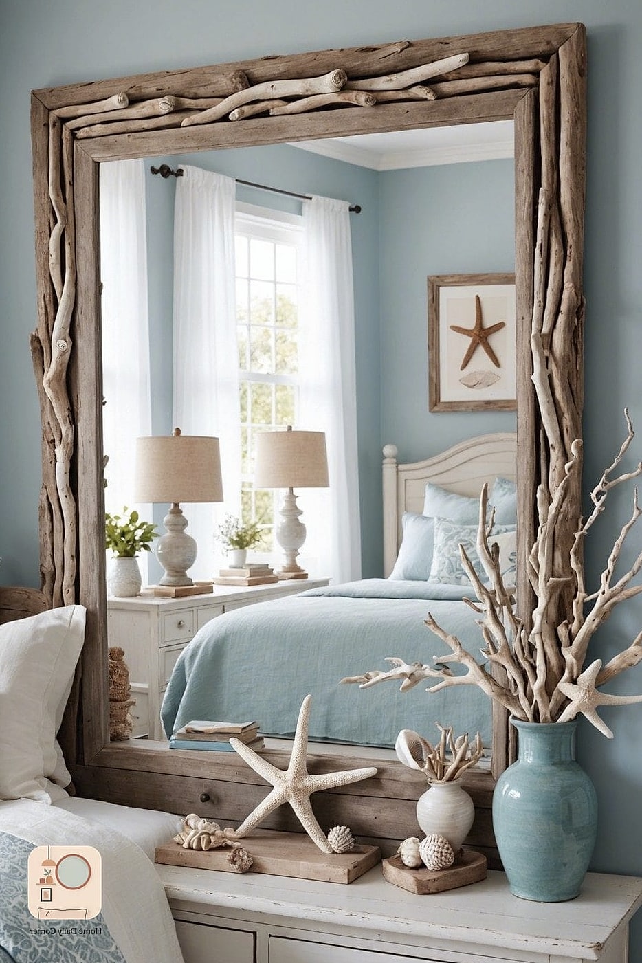 30 Cozy Bedroom Inspiration Boards You'll Want to Copy 25 Beachy Driftwood Retreat