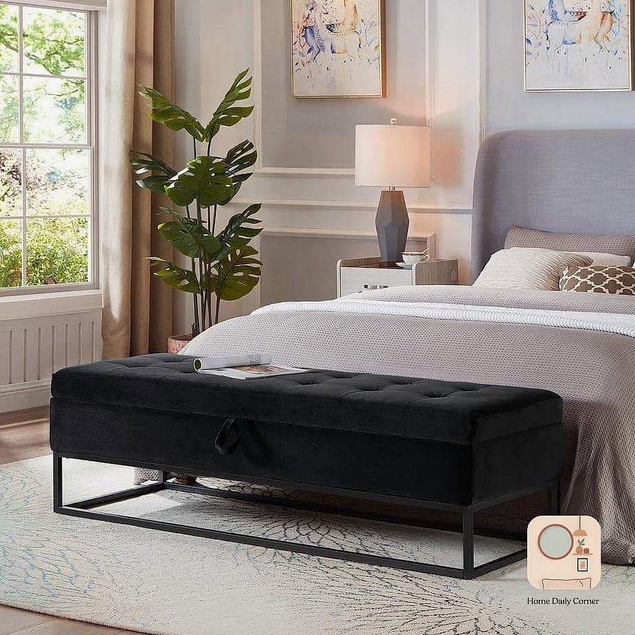 A Bench at the Foot of the Bed