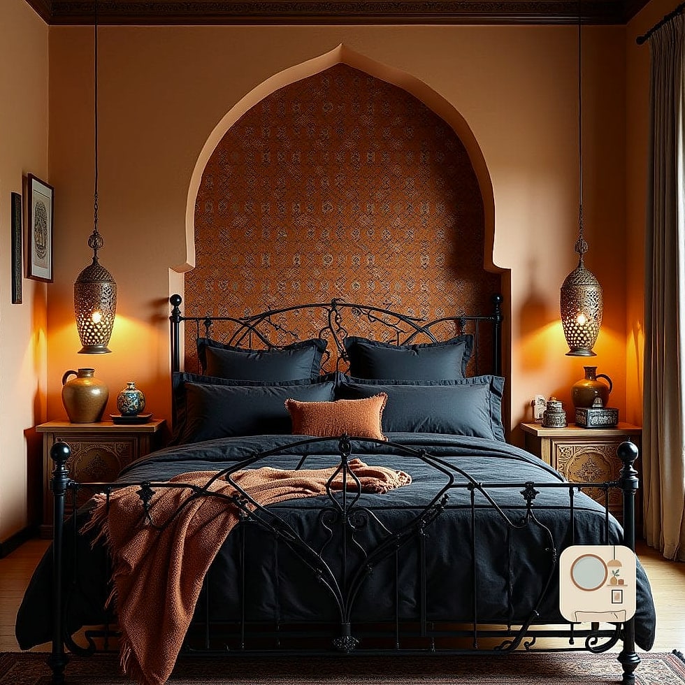 Black and Terracotta Color Palette