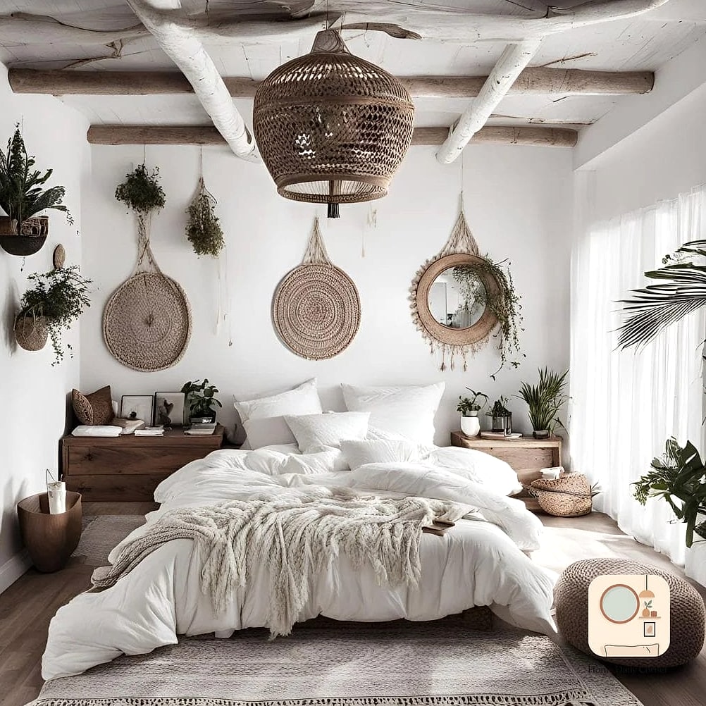 17 White Room Decor Bedroom Before and After Transformations to Inspire 11 Boho Bedroom Meets White Walls