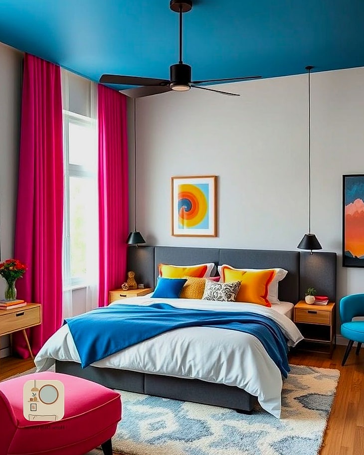 A Bold, Oversized Piece of Art Instead of a Gallery Wall