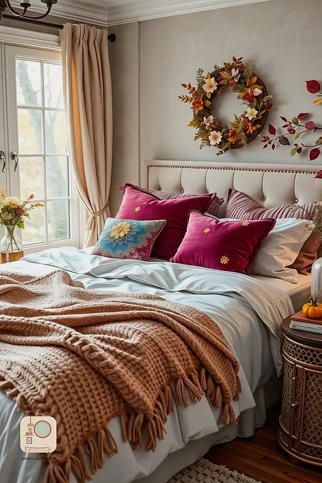 Bring in Seasonal Decor to Keep the Room Feeling Fresh