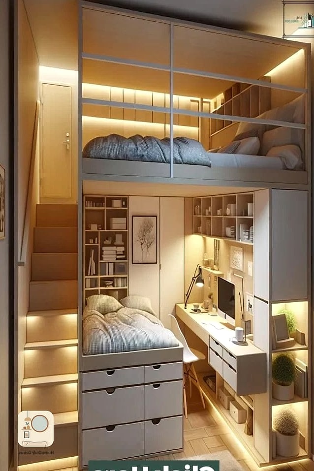 27 Creative Small Bedroom Ideas Ideas You Haven't Seen Before 2 Build a Bed Nook with Curtains