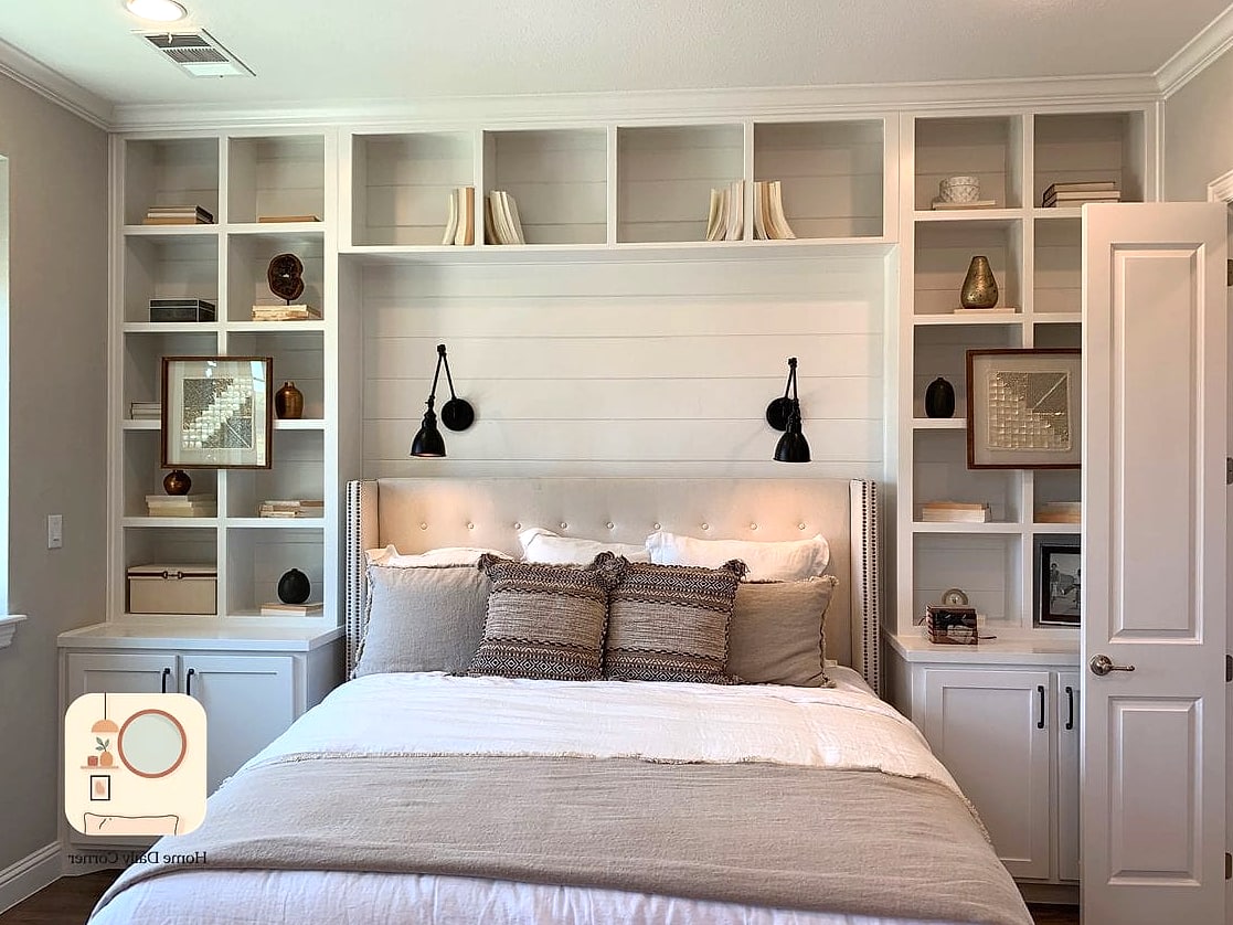 Built-In Storage Wall