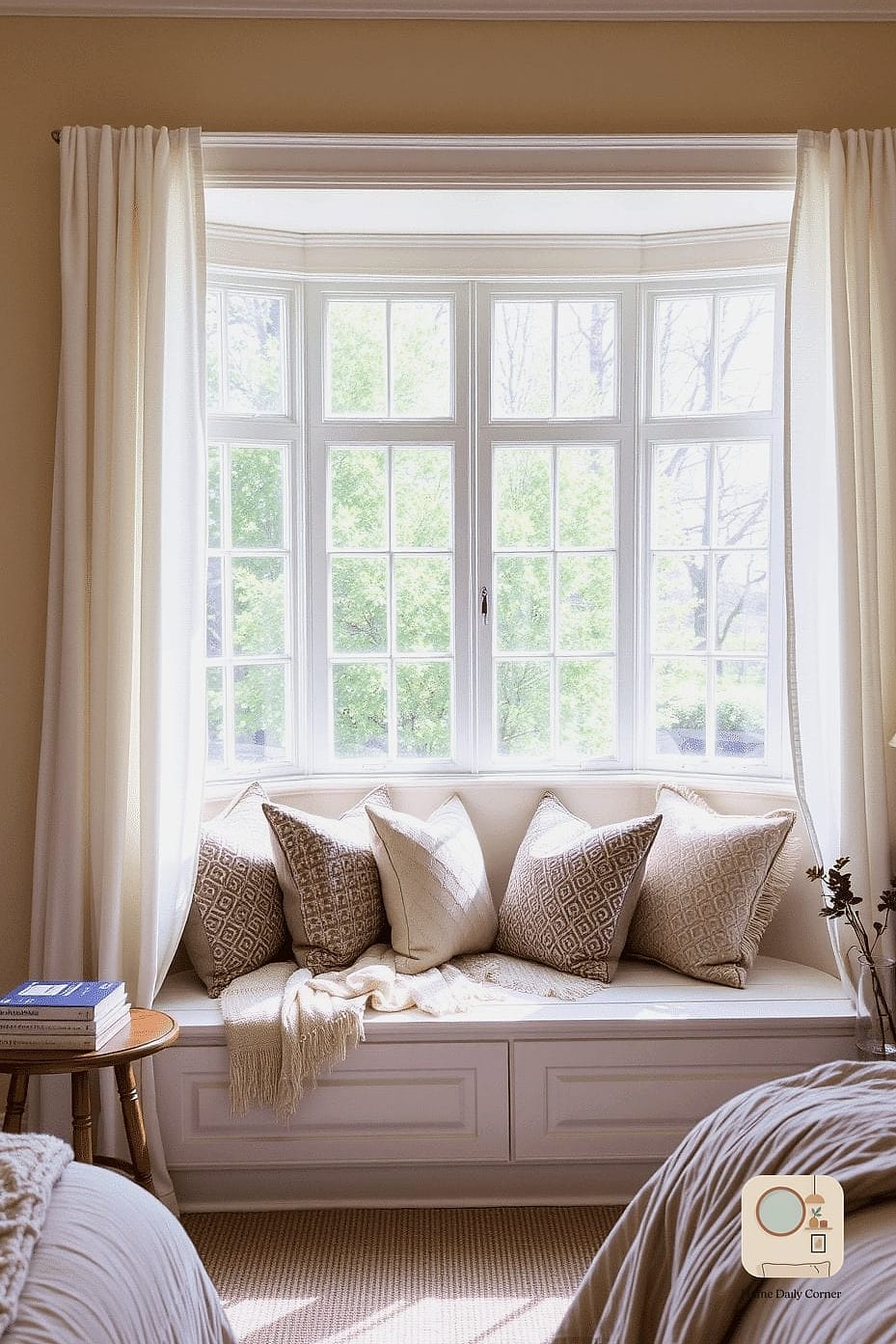 17 Cozy Bedroom Ideas Designs You Need to See Right Now 14 Built-In Window Seat with Storage