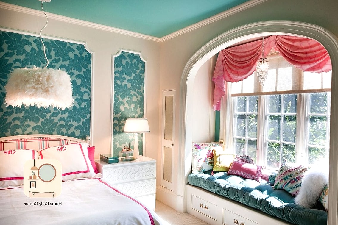 19 Teen Bedroom Decor Designs You Need to See Right Now 9 Built-In Window Seat with Storage