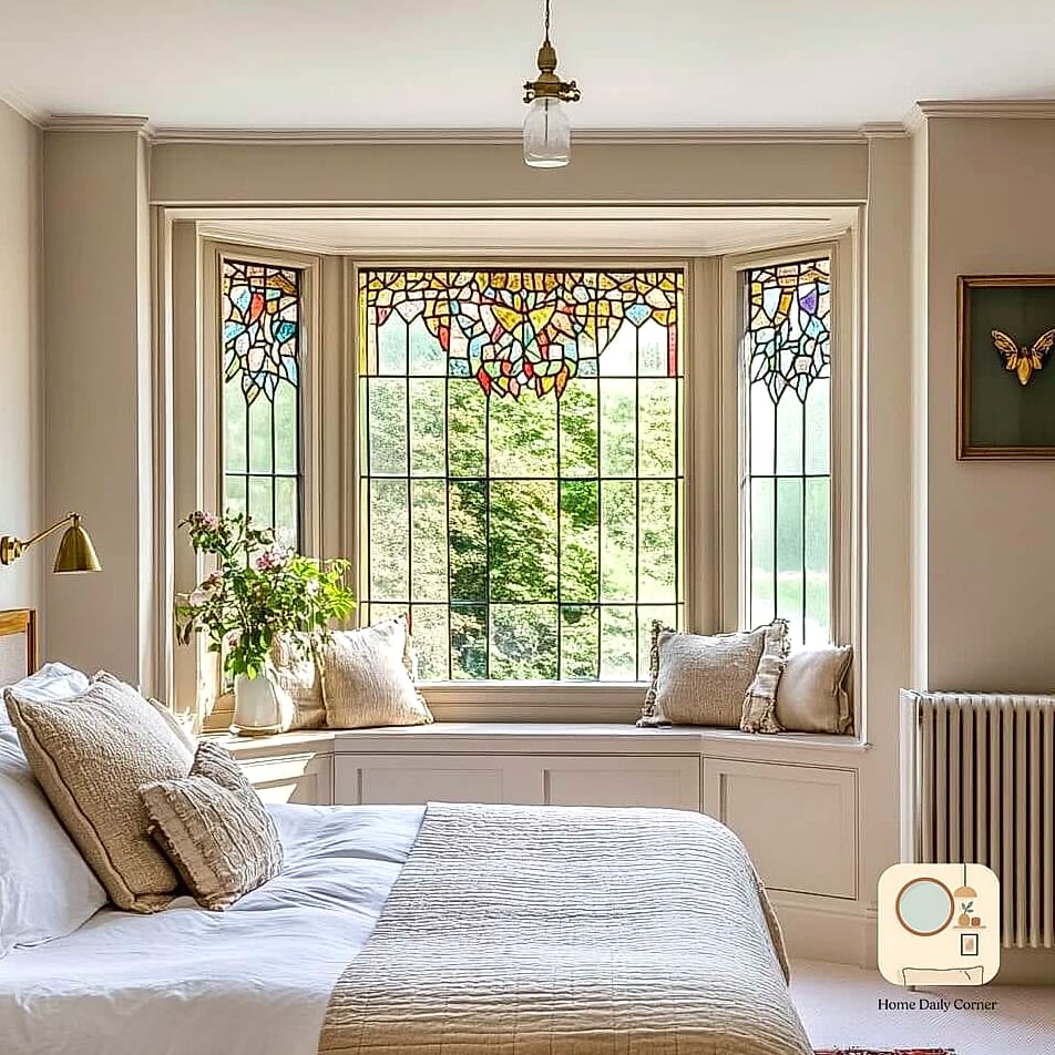 30 Cute Bedroom Ideas Tips From Top Interior Designers 14 Built-In Window Seat