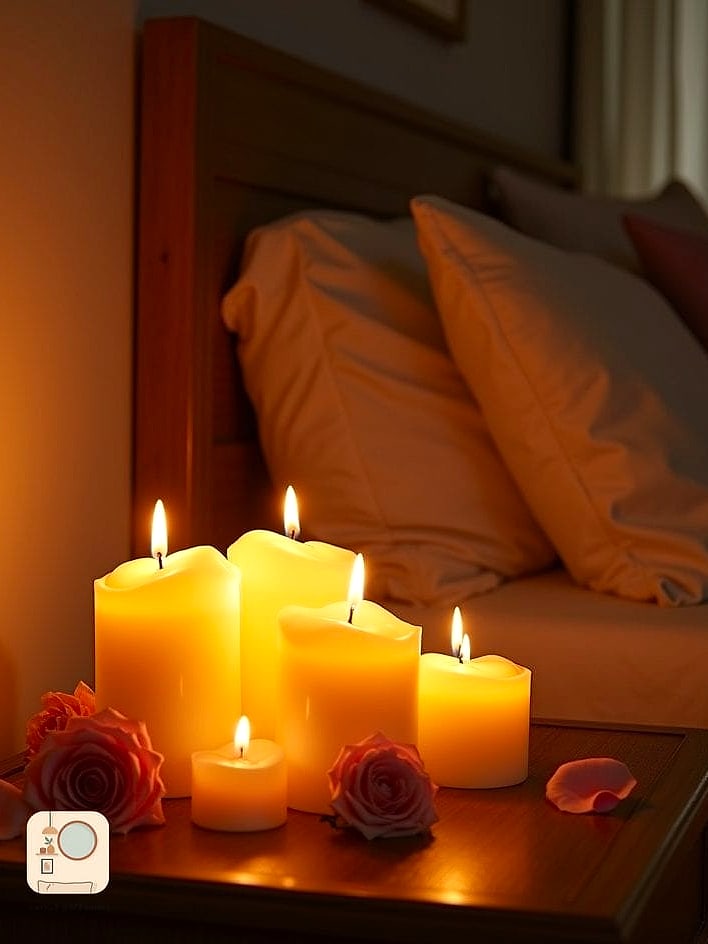 19 Romantic Bedroom Decor Ideas That Work in Any Size Home 8 Candles and Flameless Alternatives