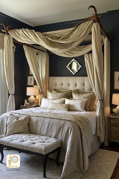 21 Decor Bedroom Designs You Need to See Right Now 5 Canopy Bed Without the Fuss