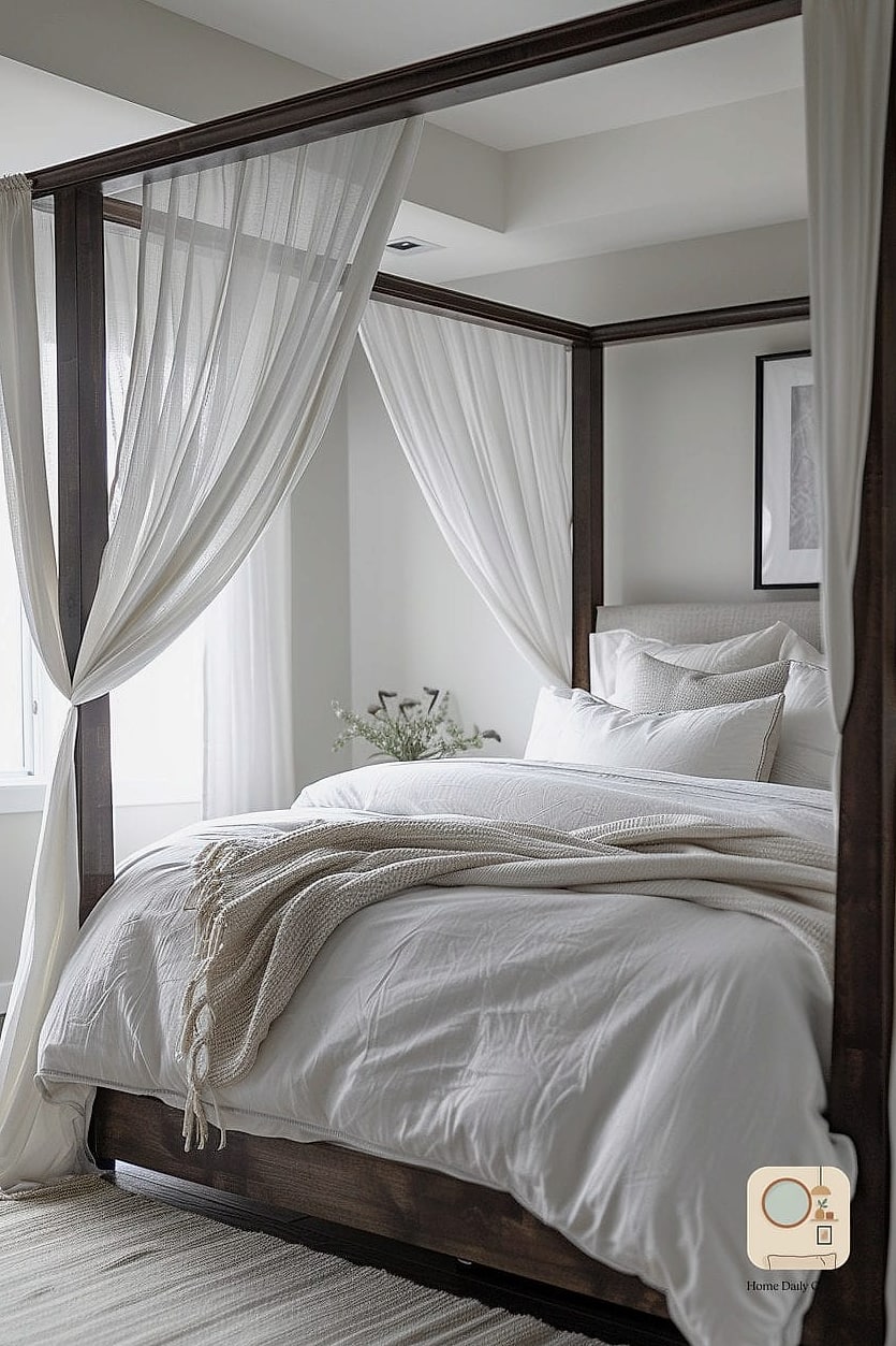 Canopy Beds Without the Bulk