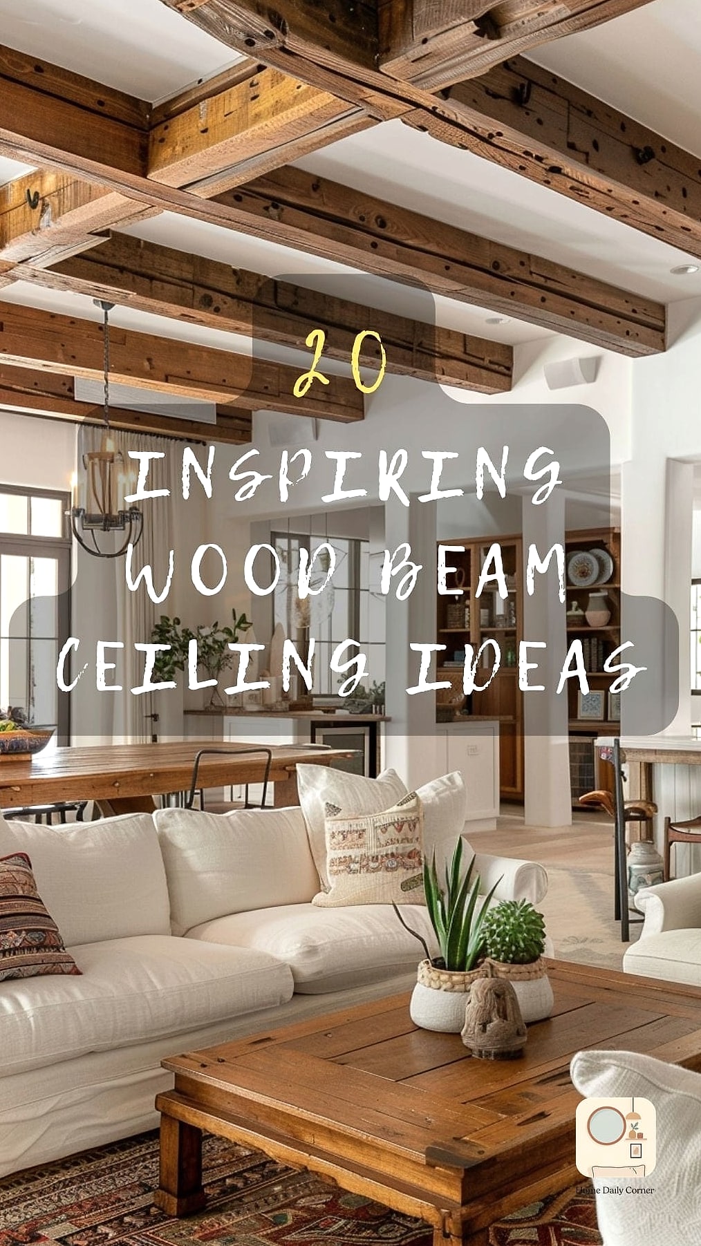 Ceiling Beams, Real or Faux