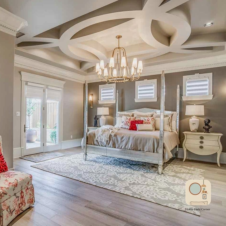 Ceiling Detail with Wood Beams or Paint
