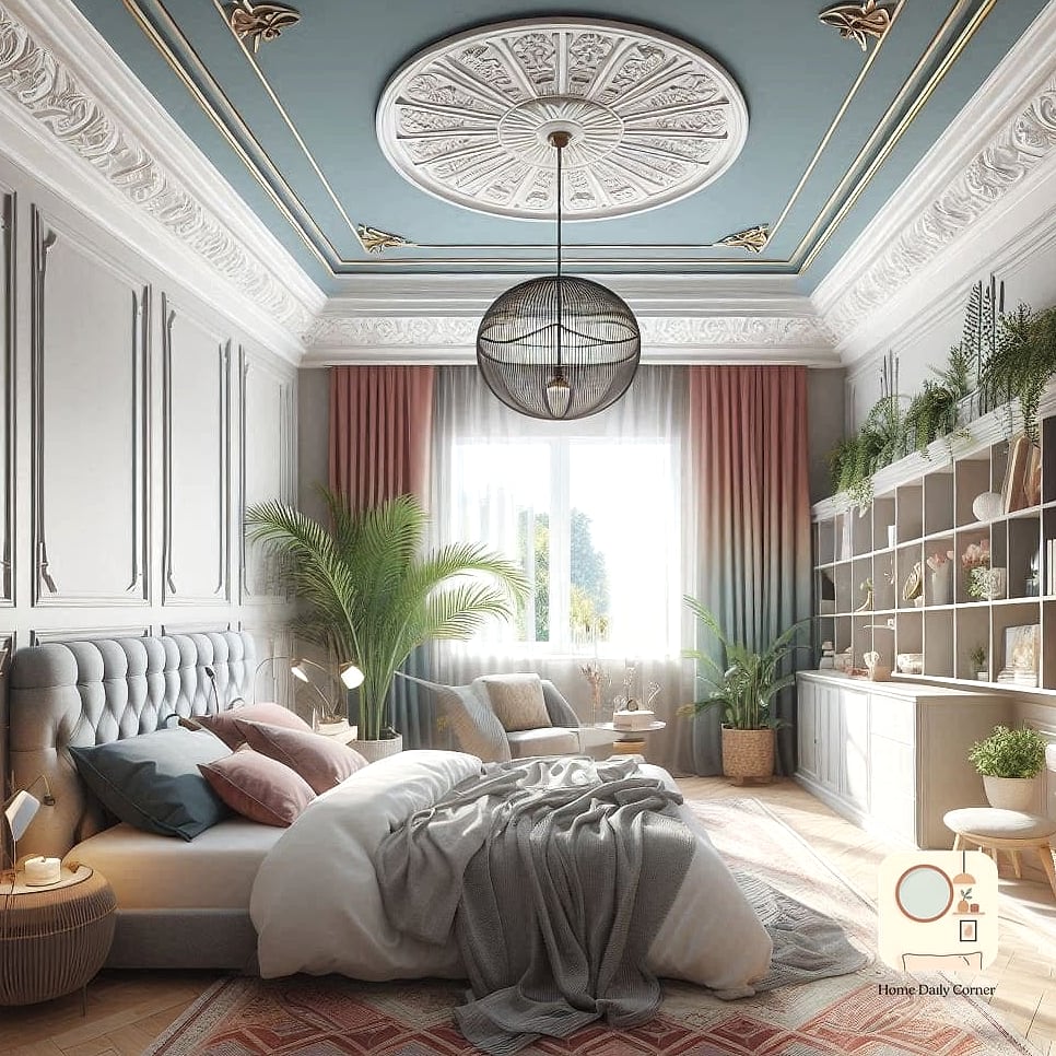 Ceiling Details Like Beams or Paint