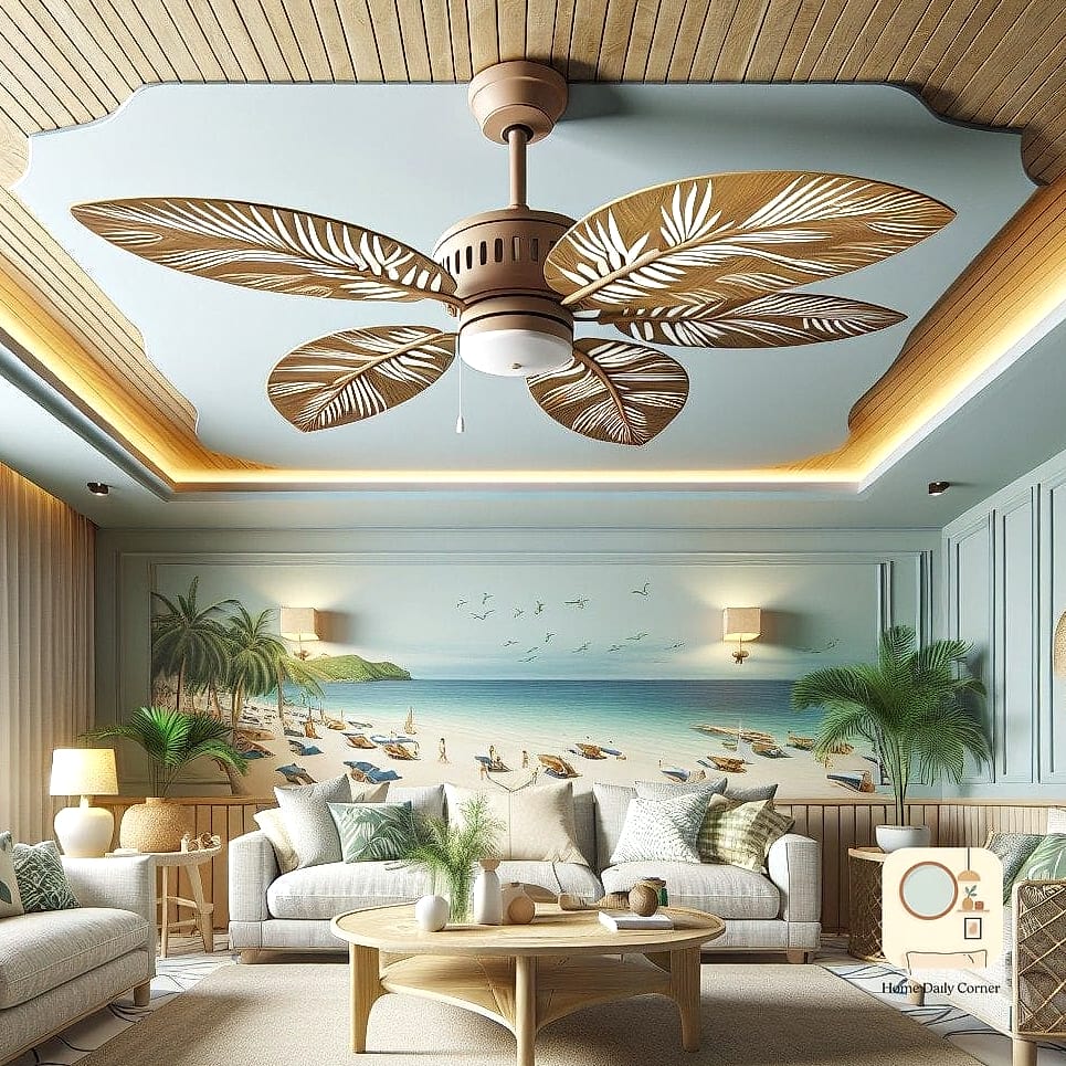 Ceiling Fan with a Design Upgrade