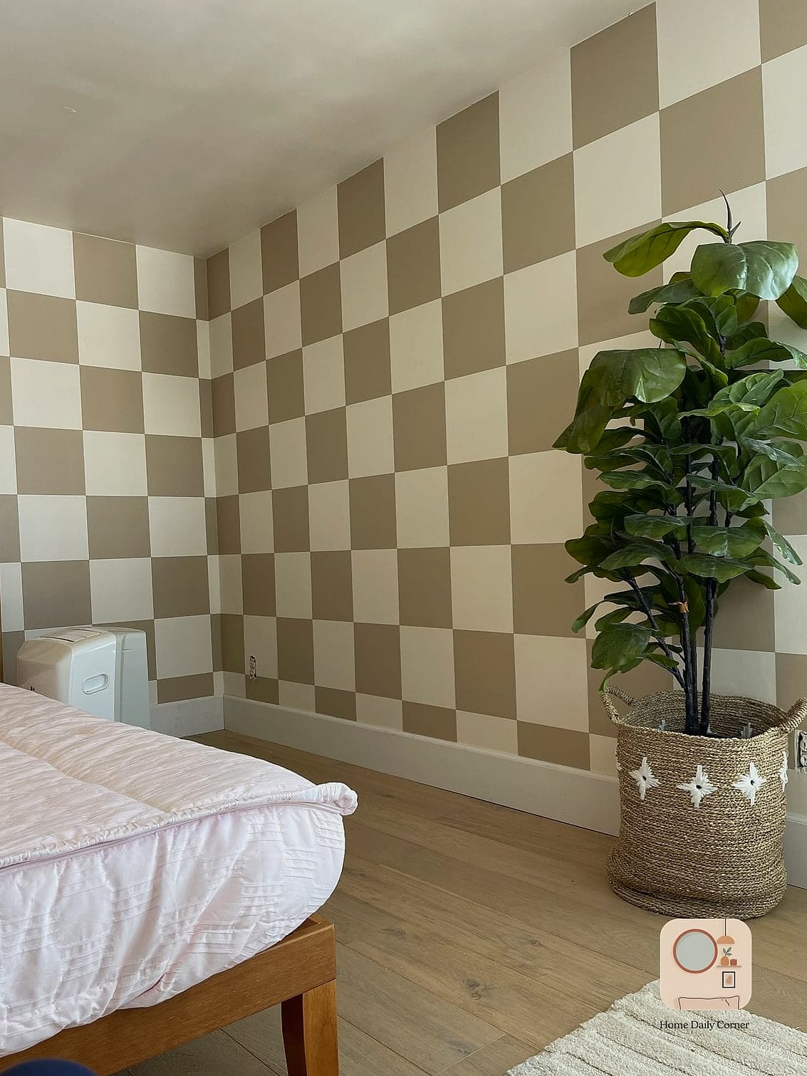 Checkerboard Accent Walls