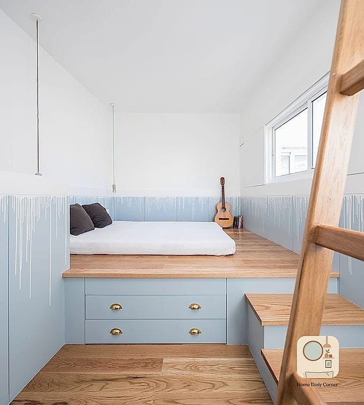 Choose a Platform Bed with Built-In Storage