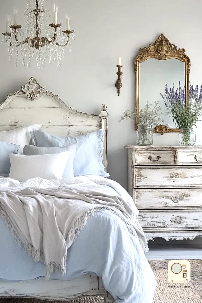 7 Elegant Bedroom Inspiration Boards You'll Want to Copy 5 Classic French Country Elegance