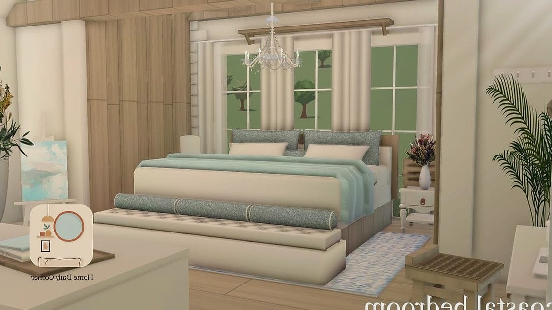 18 Bloxburg Bedroom Ideas Designs You Need to See Right Now 8 Coastal Blue and White Bedroom