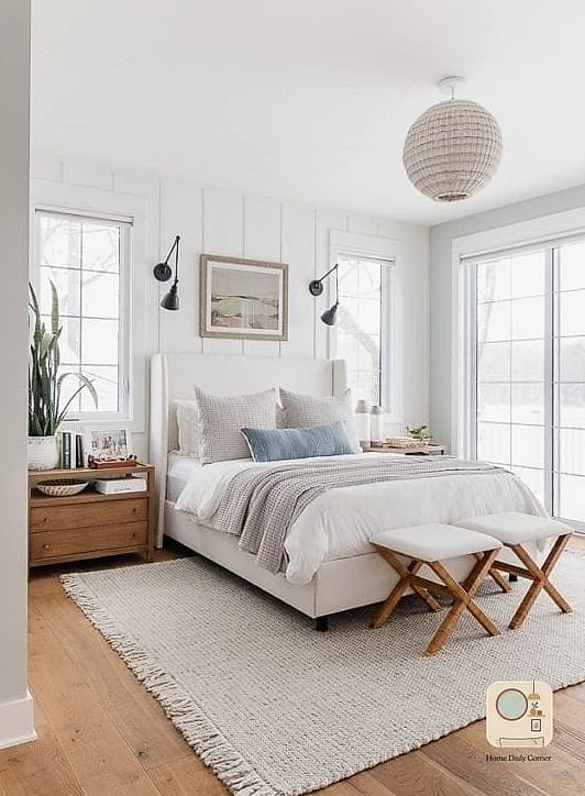 30 Cozy Bedroom Inspiration Boards You'll Want to Copy 11 Coastal Grandmother Bedroom