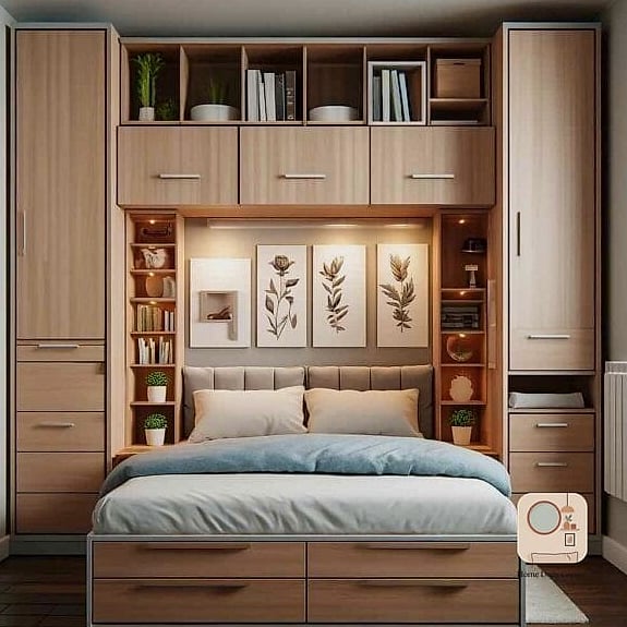 Compact Cupboards for Studio Bedrooms