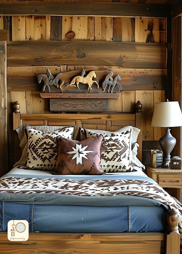 25 Western Bedroom Decor Looks We're Obsessed With This Year 10 Concho-Studded Furniture Hardware
