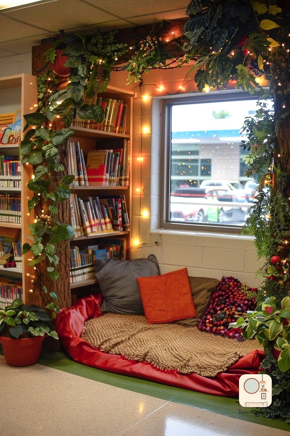 Corner Reading Nook