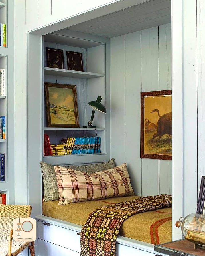 A Cozy Reading Nook in the Corner
