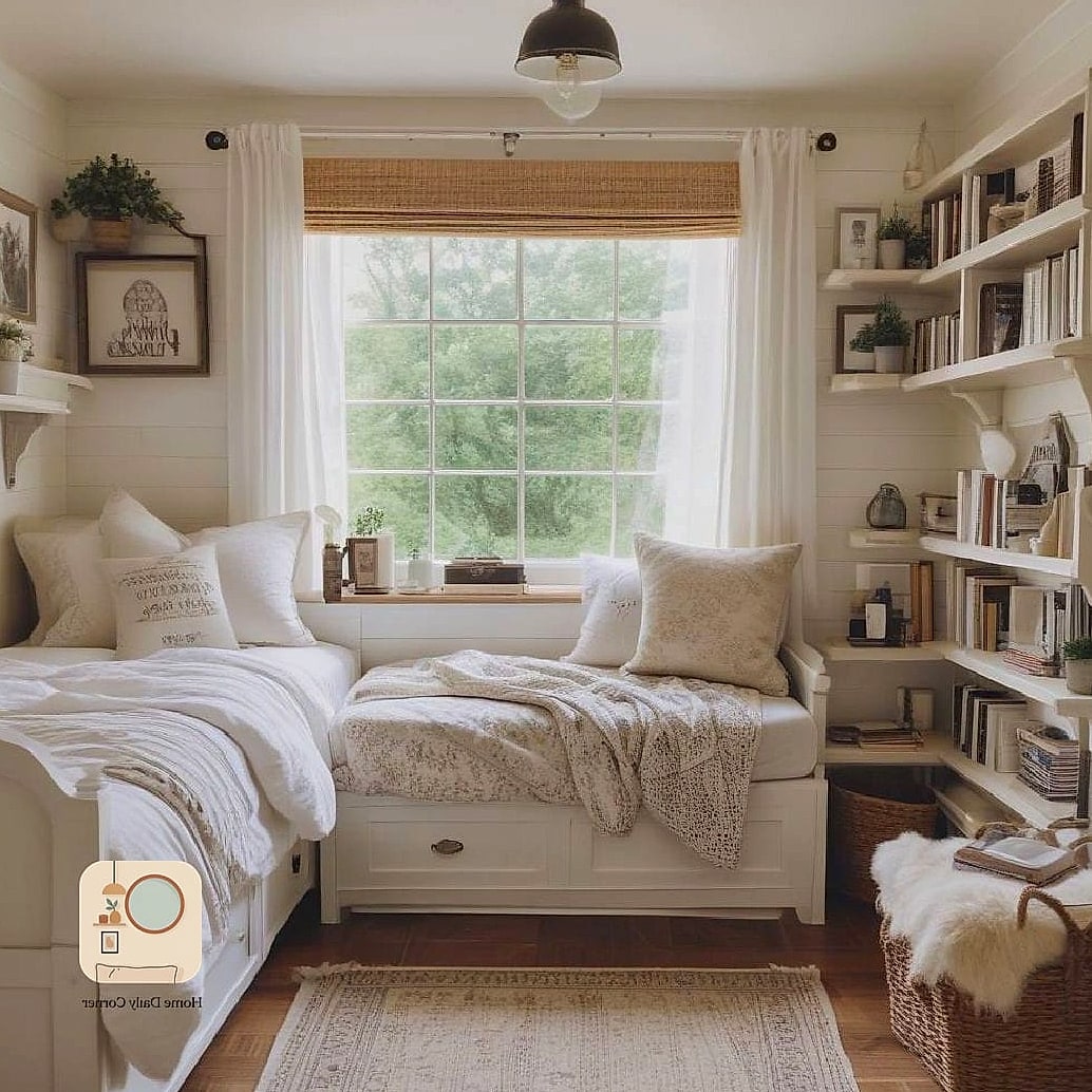 Cozy Reading Nook by the Window