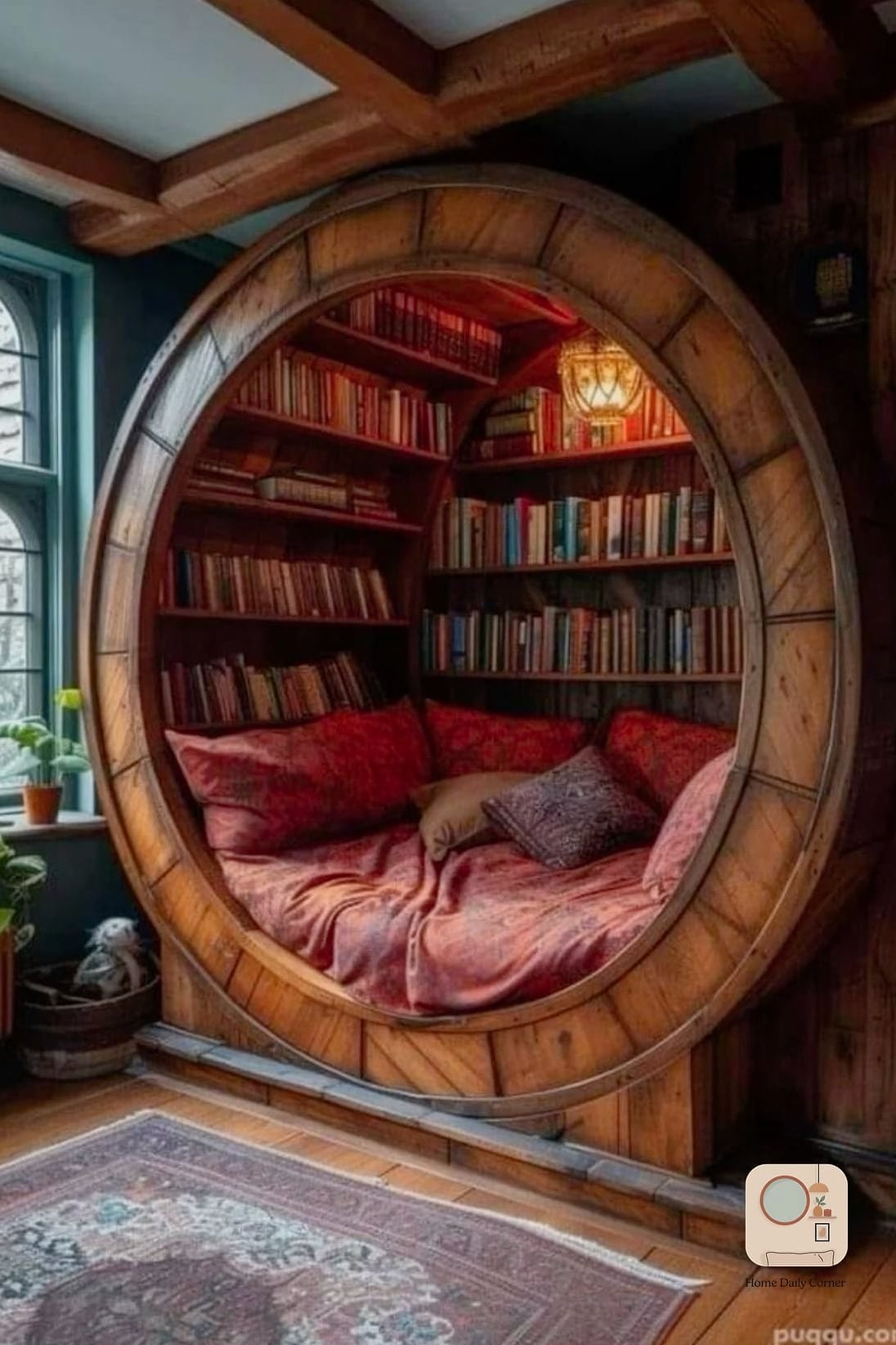 Create a Cozy Reading Nook in an Unused Corner
