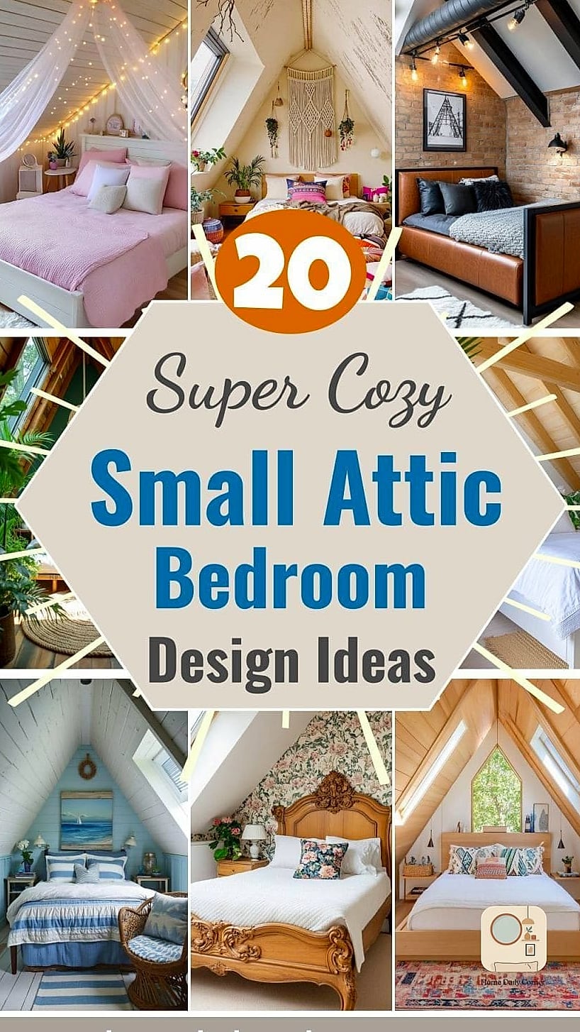 13 Attic Bedroom Ideas Designs That Maximize Style and Function 11 Create a Mini Home Office in the Peak