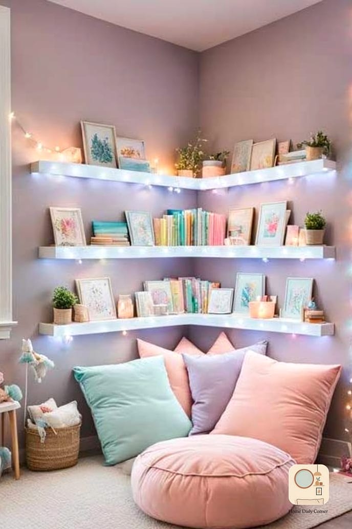 Create a Reading Nook in an Unused Corner