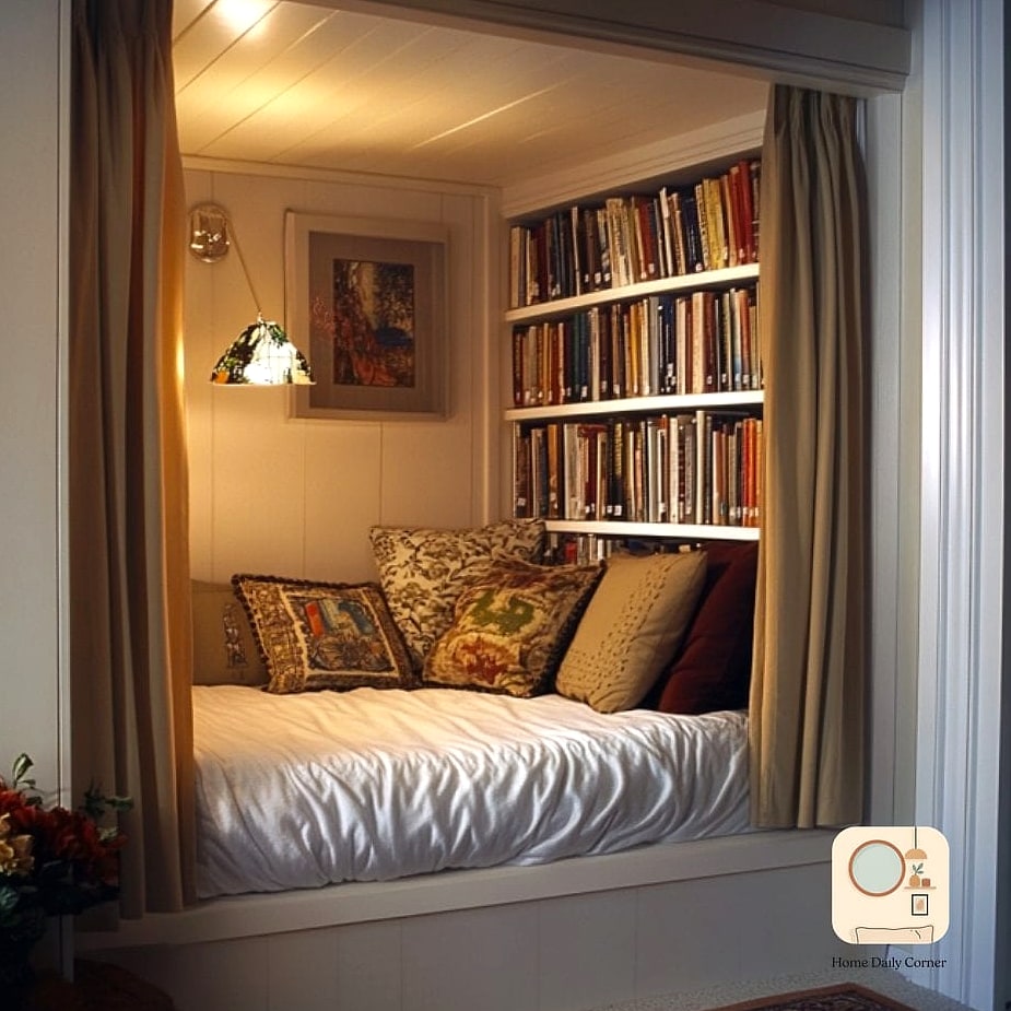 Create a Reading Nook in an Unused Corner