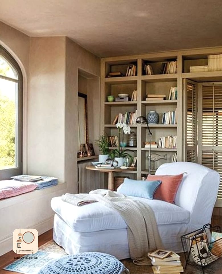 Create a Reading Nook in an Unused Corner
