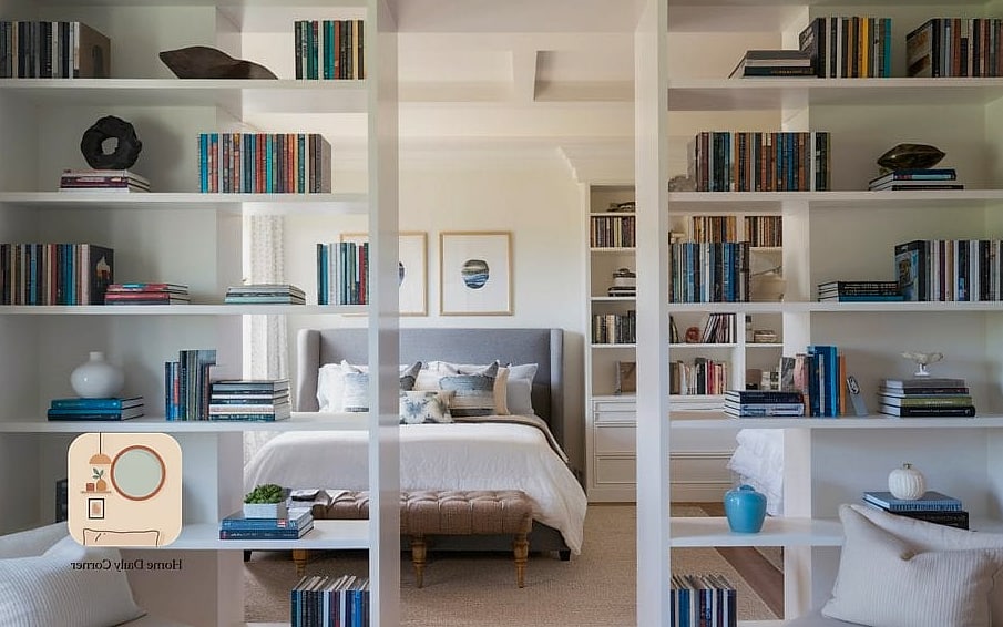 21 Decor Bedroom Designs You Need to See Right Now 14 Curated Bookshelf Styling