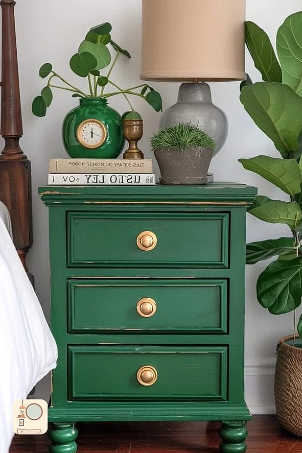 A Curated Nightstand Styling Moment