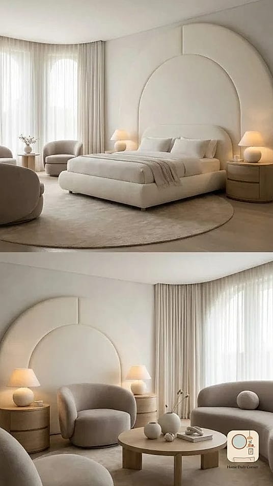 Curved Furniture Silhouettes