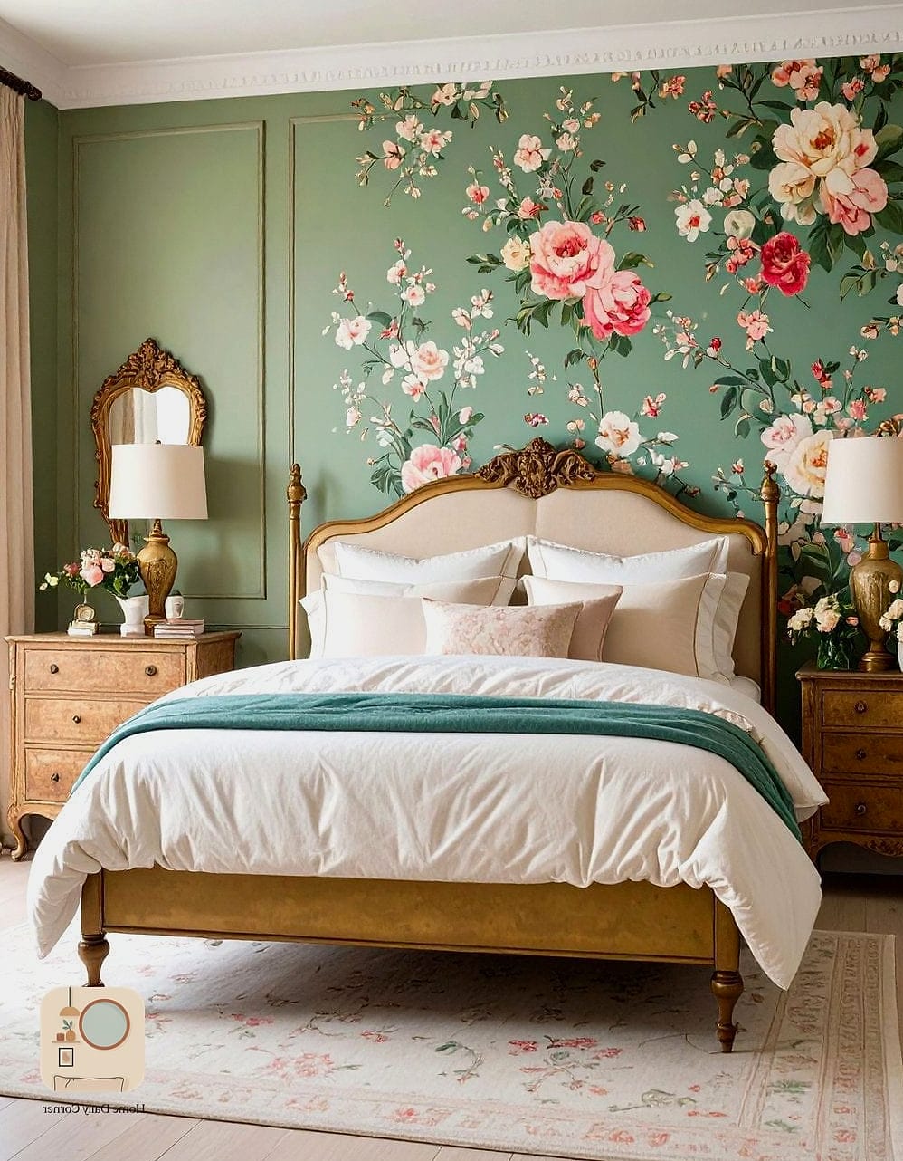 The Dated Floral Wallpaper Reveal