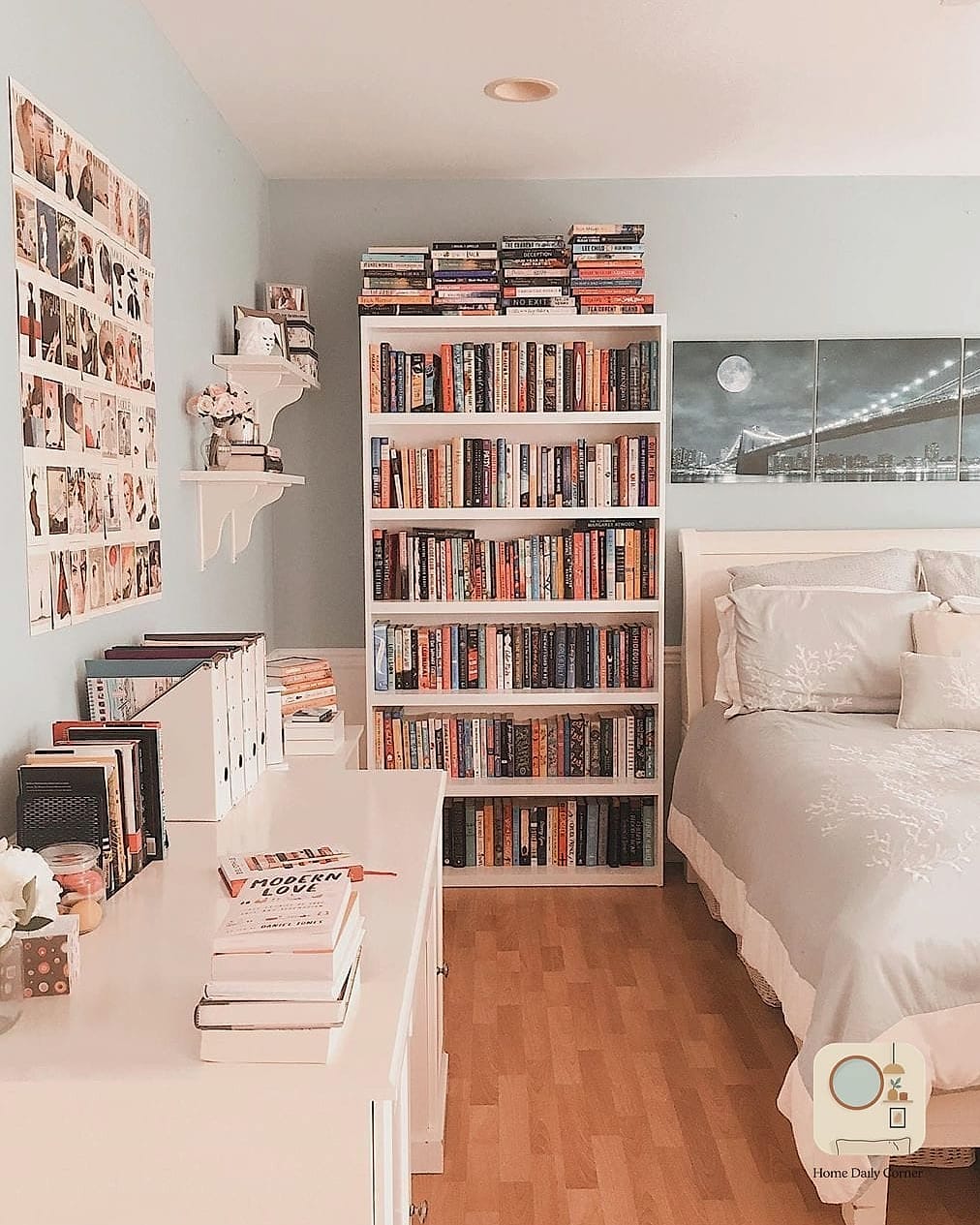 A Dedicated Reading Nook With Built-In Shelving